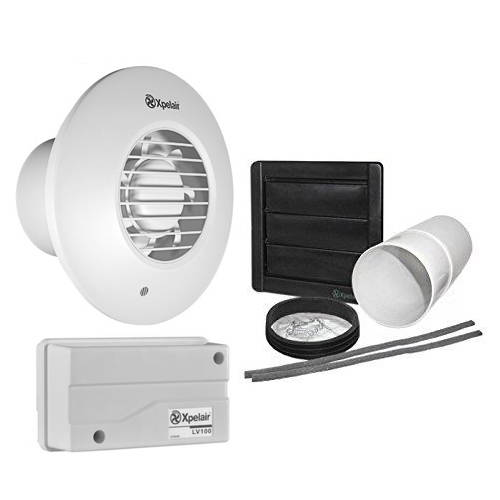 Larger image of Xpelair Simply Silent 12v Extractor Fan With PIR & Kit (100mm).