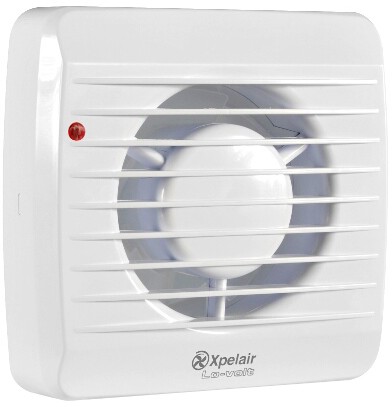 Larger image of Xpelair LV100 Extractor Fan With Humidistat & Timer (100mm, 12v).