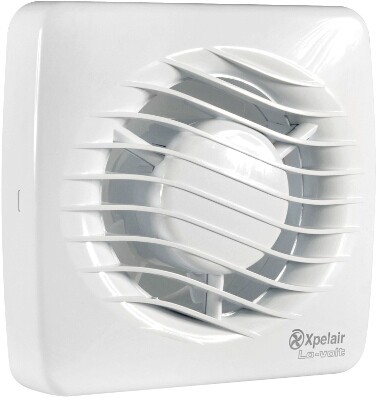 Larger image of Xpelair LV100 Extractor Fan With Humidistat, Timer & Pull Cord (100mm, 12v).