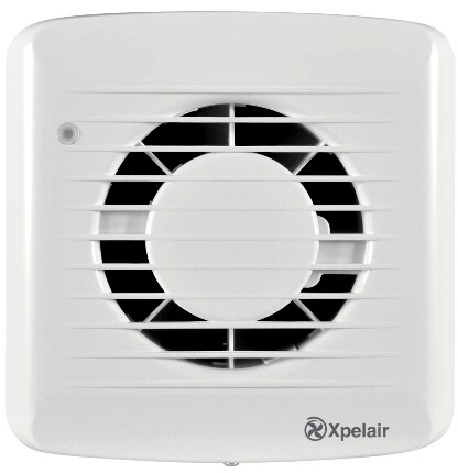 Example image of Xpelair Slimline Extractor Fan With Humidistat & Timer (100mm).