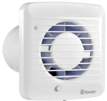 Larger image of Xpelair Slimline Extractor Fan With PIR Control (100mm).