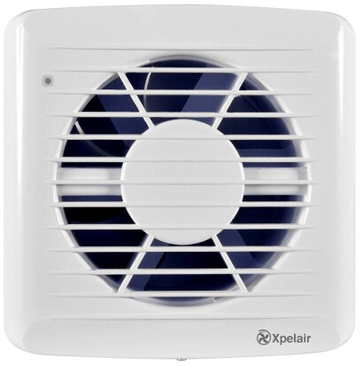 Example image of Xpelair Slimline Extractor Fan With Humidistat & Timer (150mm).