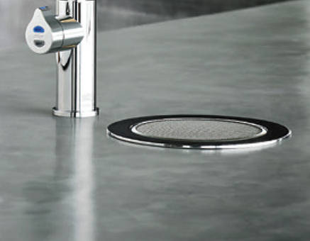 Larger image of Zip Fonts Stand Alone Tap Font & Drip Tray Kit (Brushed Chrome).
