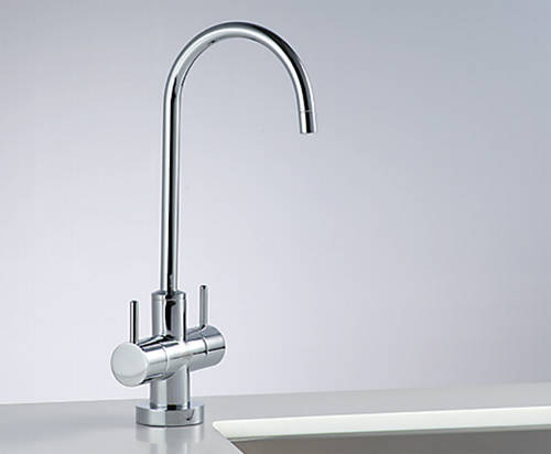 Larger image of Zip Arc Design Filtered Chilled & Ambient Water Tap (Bright Chrome).