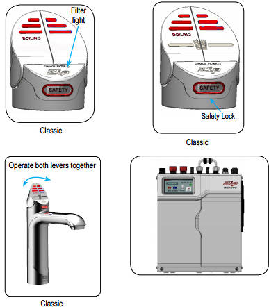 Example image of Zip G5 Classic Boiling Hot Water Tap (41 - 60 People, Gloss Black).