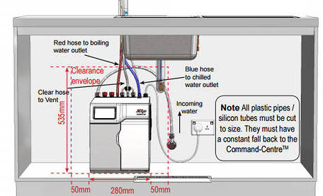 Example image of Zip G5 Classic G4 HydroTap Industrial Top Touch Tap (21-40 People).