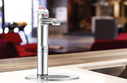 Example image of Zip G5 Classic Filtered Boiling Tap & Integrated Font (Bright Chrome).