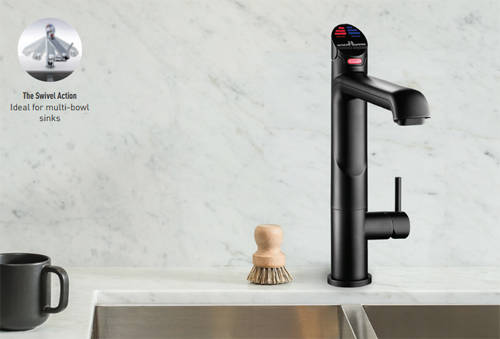 Example image of Zip G5 Classic AIO Boiling, Chilled & Sparkling Tap (Matt Black, Vented).