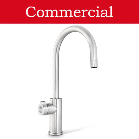 Larger image of Zip Arc Design Filtered Boiling Water Tap (41 - 60 People, Brushed Nickel).