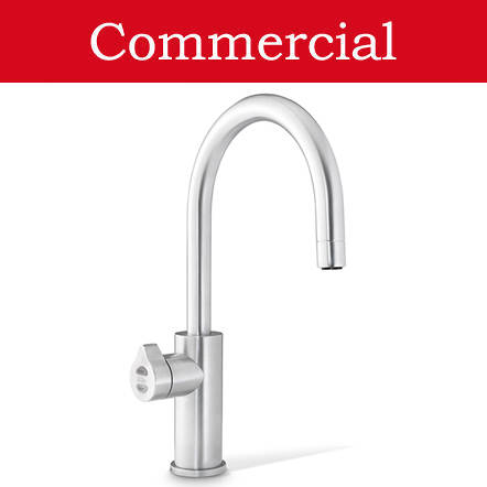Larger image of Zip Arc Design Filtered Boiling Water Tap (41 - 60 People, Brushed Chrome).