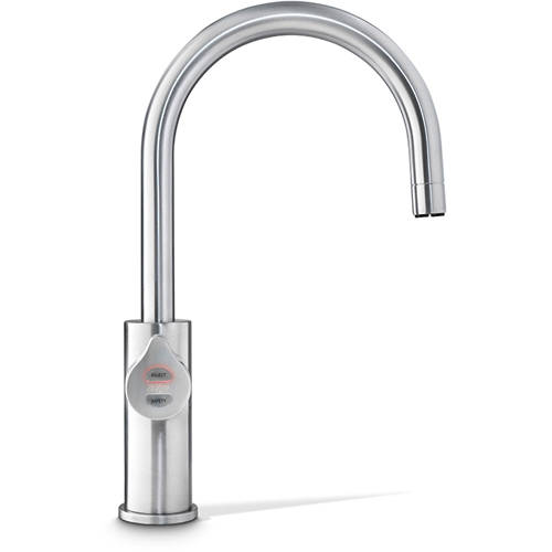 Example image of Zip Arc Design Filtered Boiling Water Tap (41 - 60 People, Brushed Chrome).