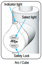 Technical image of Zip Arc Design Filtered Boiling Hot & Ambient Water Tap (Gloss Black).