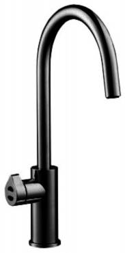 Larger image of Zip Arc Design Filtered Chilled & Sparkling Water Tap (Matt Black).