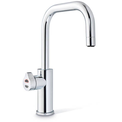 Larger image of Zip Cube Design Filtered Boiling, Chilled & Sparkling Water Tap (Bright Chrome).