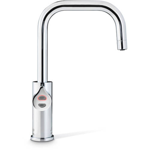 Example image of Zip Cube Design Filtered Boiling Water Tap (Brushed Chrome).