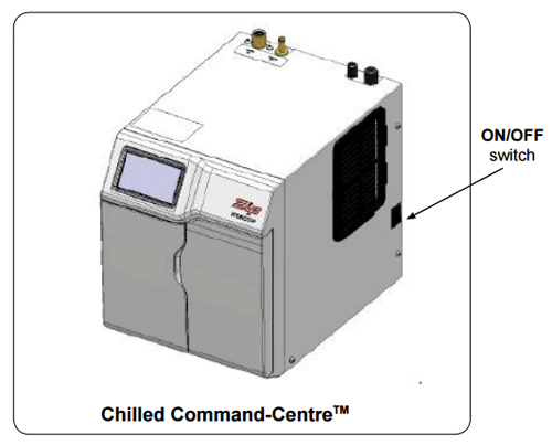 Technical image of Zip Cube Design Filtered Chilled Water Tap (Brushed Chrome).