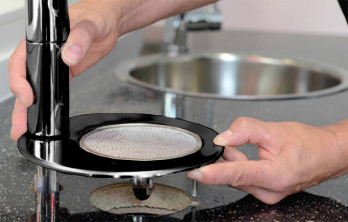 Example image of Zip Elite Filtered Boiling & Ambient Tap With Font (Gloss Black).