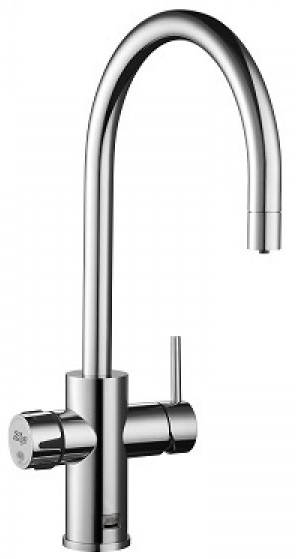 Larger image of Zip Arc Design AIO Filtered Chilled Water Tap (Brushed Chrome).