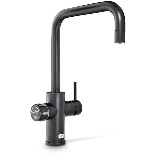 Larger image of Zip Cube Design AIO Filtered Boiling Water Tap (Matt Black).